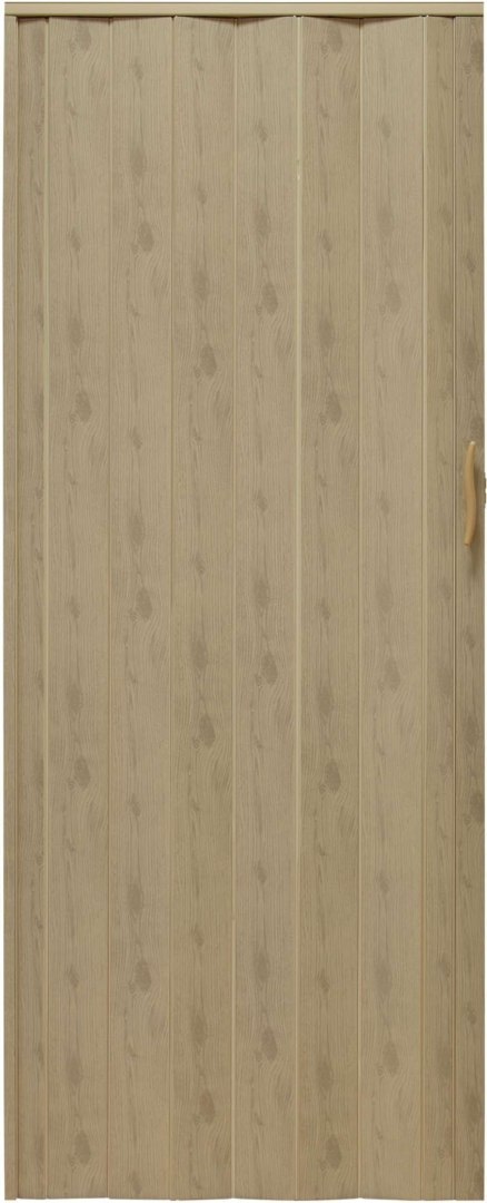 Drzwi harmonijkowe 001P WIĄZ MAT G - 80 cm