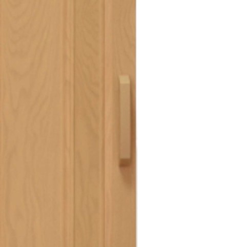 Drzwi harmonijkowe 004 02 jasny dąb 80 cm Drzwi harmonijkowe 004 02 jasny dąb 80 cm