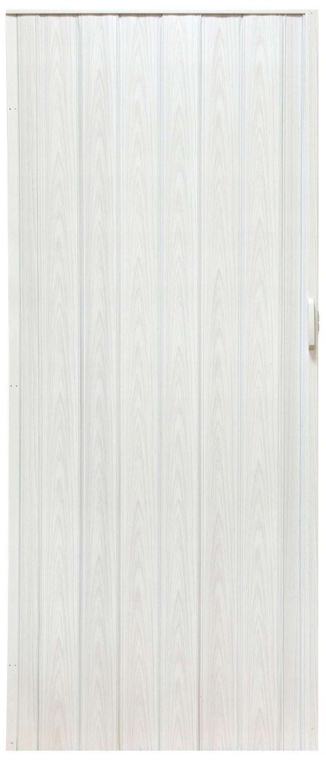 Drzwi harmonijkowe 004 04 biały dąb - 80 cm Drzwi harmonijkowe 004 04 biały dąb - 80 cm