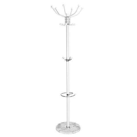 Wieszak stojący AREN Biały