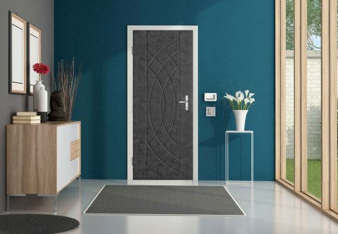 Tapicerka drzwiowa Elle 21 Szary 95 cm Tapicerka drzwiowa Elle 21 Szary 95 cm